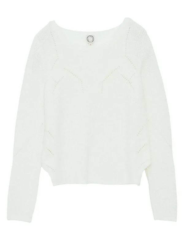 Online Ines de la Fressange Paris Agathe ecru sweater