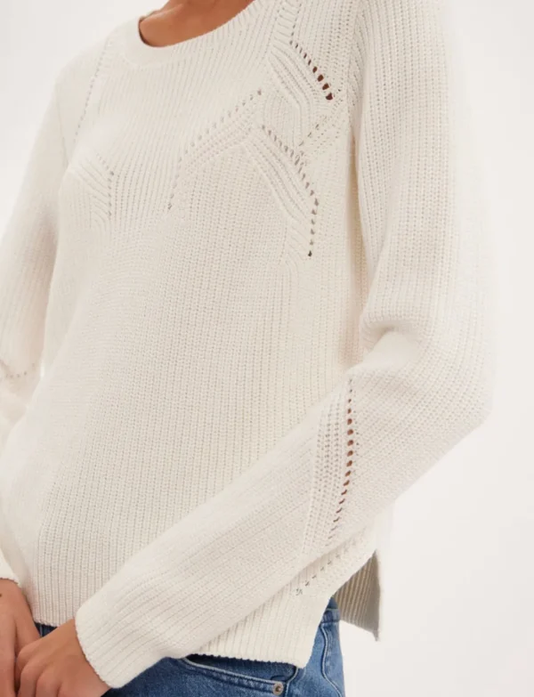 Online Ines de la Fressange Paris Agathe ecru sweater