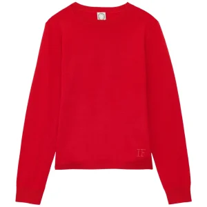 Online Ines de la Fressange Paris Angela red sweater