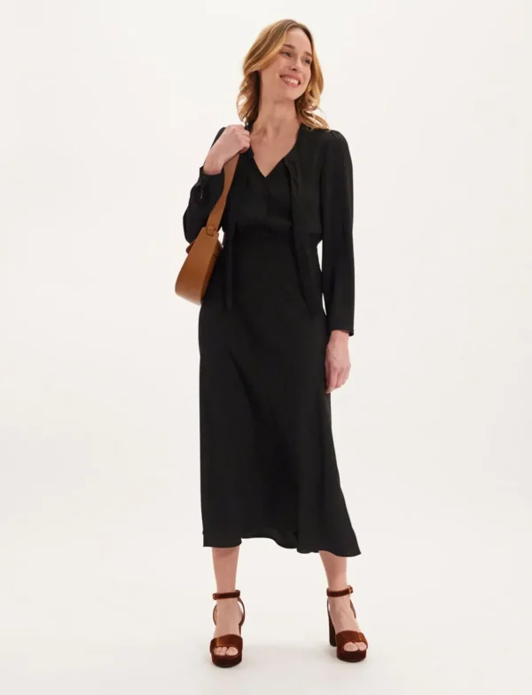 Online Ines de la Fressange Paris Ariel black dress