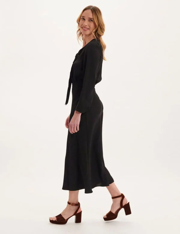 Online Ines de la Fressange Paris Ariel black dress