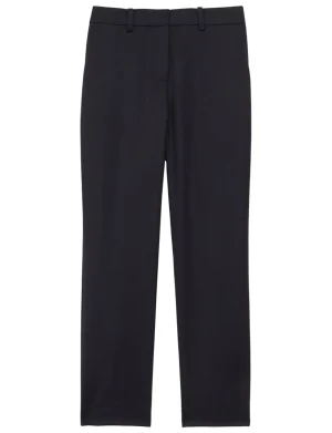 Cheap Ines de la Fressange Paris Audrey midnight blue wool pants