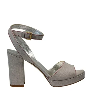 Clearance Ines de la Fressange Paris Beige platform sandals