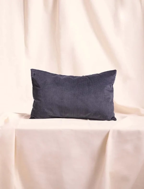 Fashion Ines de la Fressange Paris Billy upcycled denim cushion