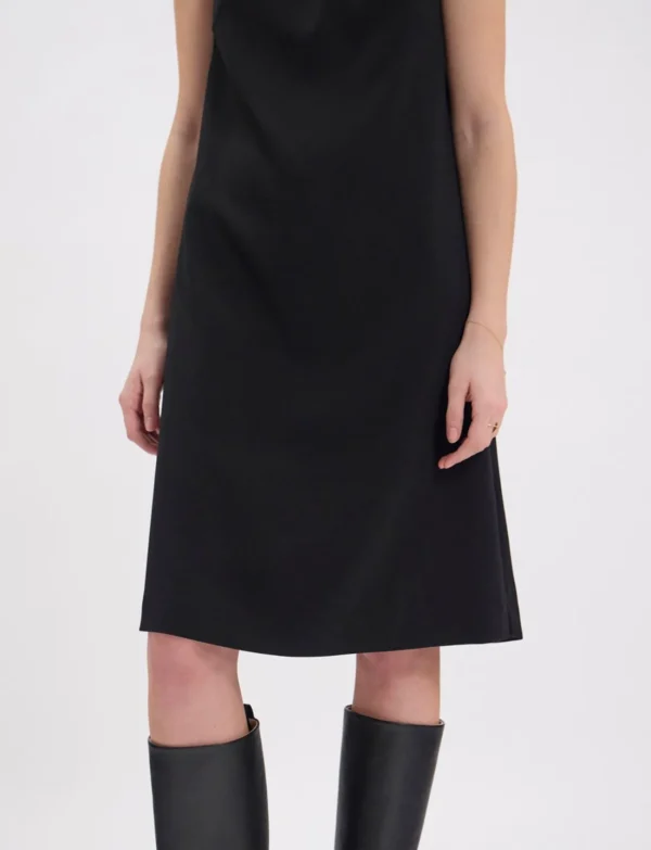 Fashion Ines de la Fressange Paris Black Madeleine dress