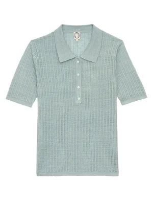 Cheap Ines de la Fressange Paris Chloé fresh mint polo shirt