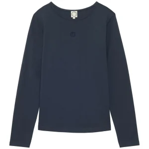 Store Ines de la Fressange Paris Cindy navy long-sleeve tee shirt