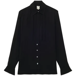 Discount Ines de la Fressange Paris Clara black shirt