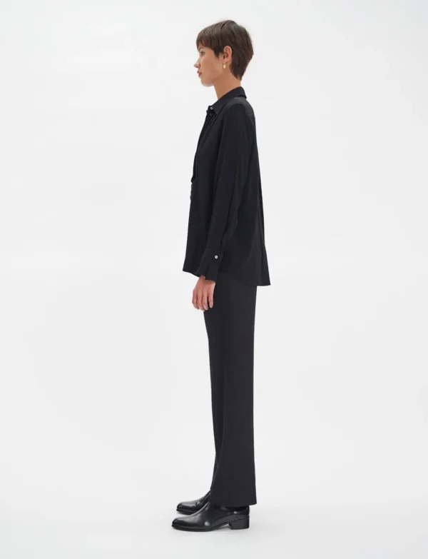 Discount Ines de la Fressange Paris Clara black shirt