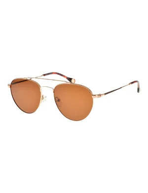 Clearance Ines de la Fressange Paris Clara rose gold sunglasses