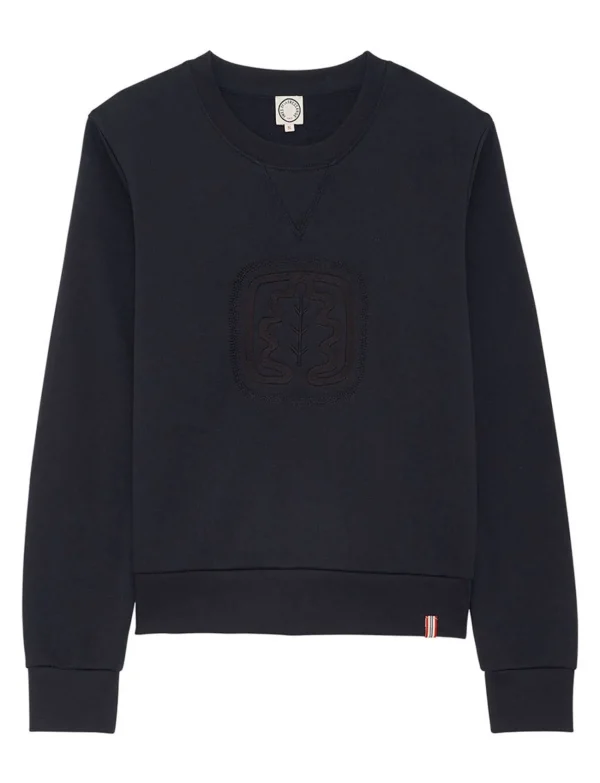 Clearance Ines de la Fressange Paris Clémence navy blue sweater