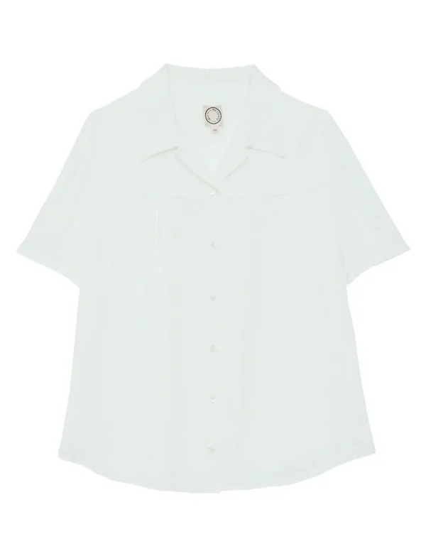 Best Ines de la Fressange Paris Constance ecru blouse