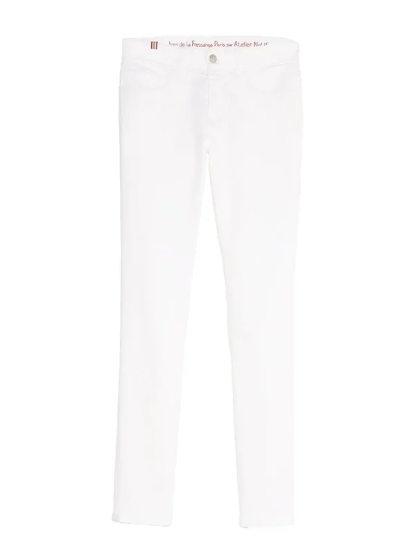 Fashion Ines de la Fressange Paris Denim Bamboo white