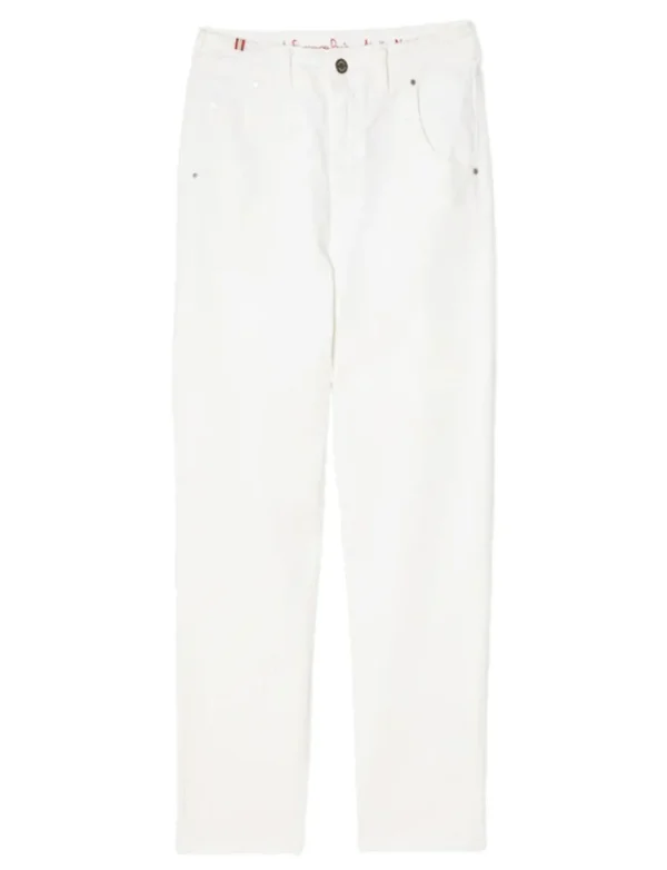 Fashion Ines de la Fressange Paris Denim Luna white