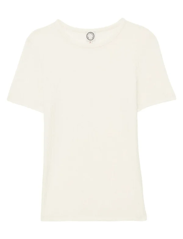 Shop Ines de la Fressange Paris Ella ivory T-shirt