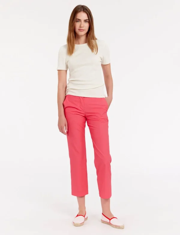 Shop Ines de la Fressange Paris Ella ivory T-shirt