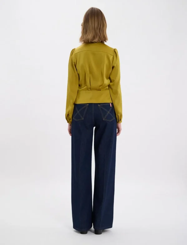 Best Ines de la Fressange Paris Emeline mustard top