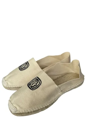 Discount Ines de la Fressange Paris Espadrille Francine ecru