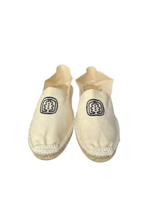 Discount Ines de la Fressange Paris Espadrille Francine ecru