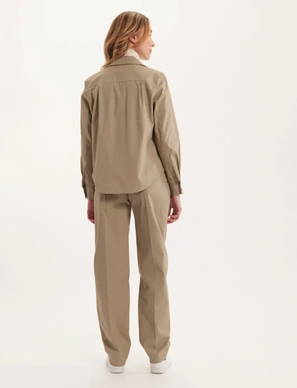 Discount Ines de la Fressange Paris Evana beige shirt