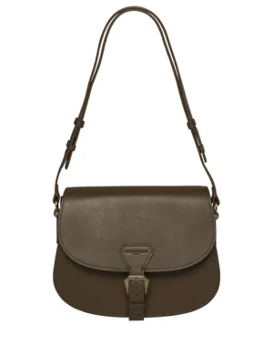 Store Ines de la Fressange Paris Flâneur brown-taupe handbag