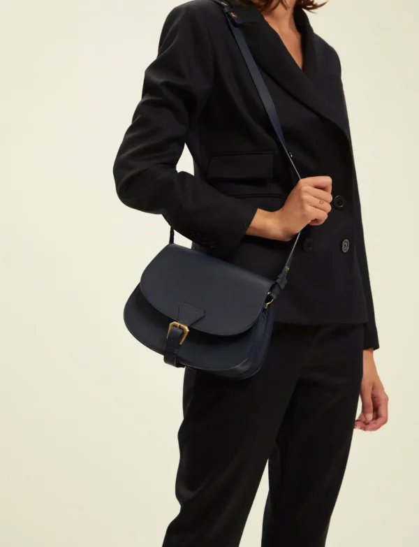 Hot Ines de la Fressange Paris Flâneur Navy handbag