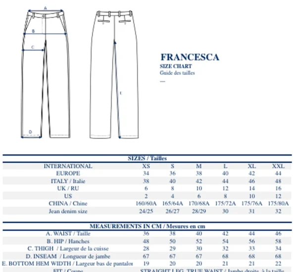 Shop Ines de la Fressange Paris Francesca pink pants