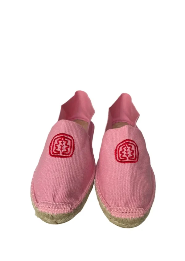 Cheap Ines de la Fressange Paris Francine espadrille pink