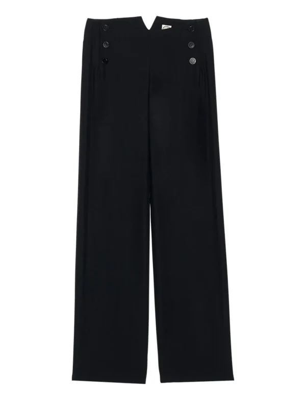 Sale Ines de la Fressange Paris Gabriel black trousers