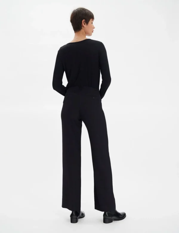 Sale Ines de la Fressange Paris Gabriel black trousers