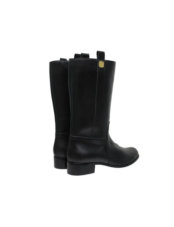 Cheap Ines de la Fressange Paris High boots in black leather