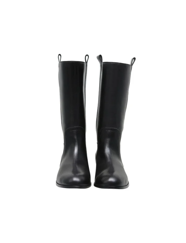 Cheap Ines de la Fressange Paris High boots in black leather