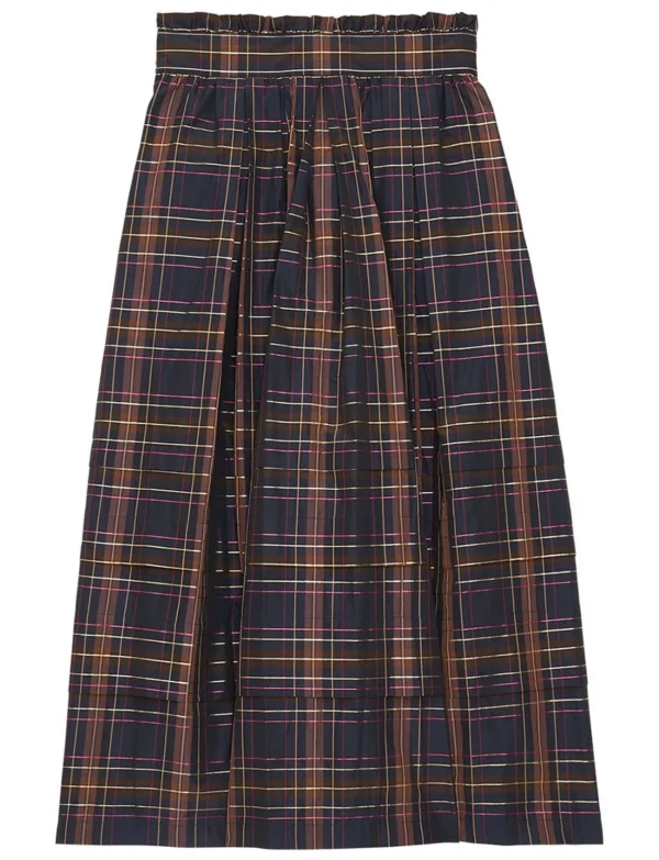 Flash Sale Ines de la Fressange Paris Héloïse plaid skirt