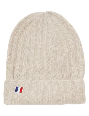 Cheap Ines de la Fressange Paris Ines x Notshy beige lapel beanie