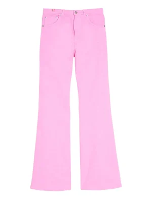 Store Ines de la Fressange Paris Jane pink flare jeans