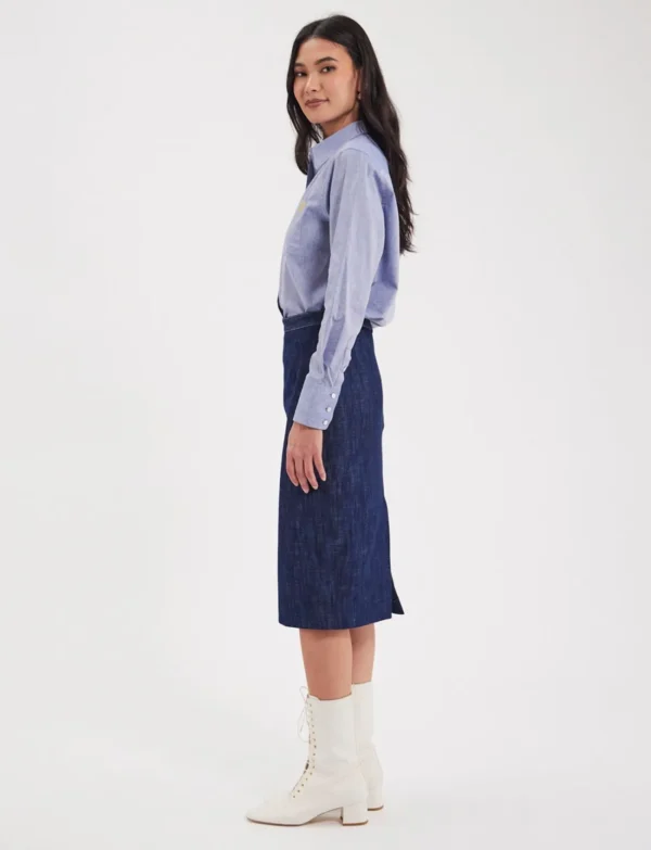 Hot Ines de la Fressange Paris Jean Gabriela skirt