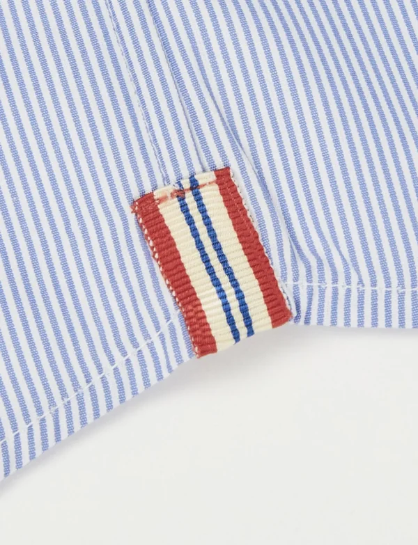 Cheap Ines de la Fressange Paris Julien blue striped shirt for men