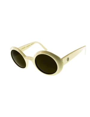 Cheap Ines de la Fressange Paris Kate ivory sunglasses