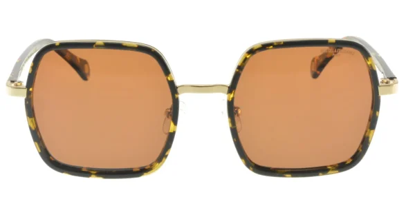 Cheap Ines de la Fressange Paris Katherine gold scale sunglasses