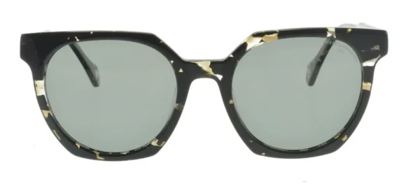 Flash Sale Ines de la Fressange Paris Laura black marbled sunglasses