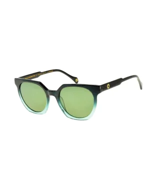 Clearance Ines de la Fressange Paris Laura green gradient sunglasses