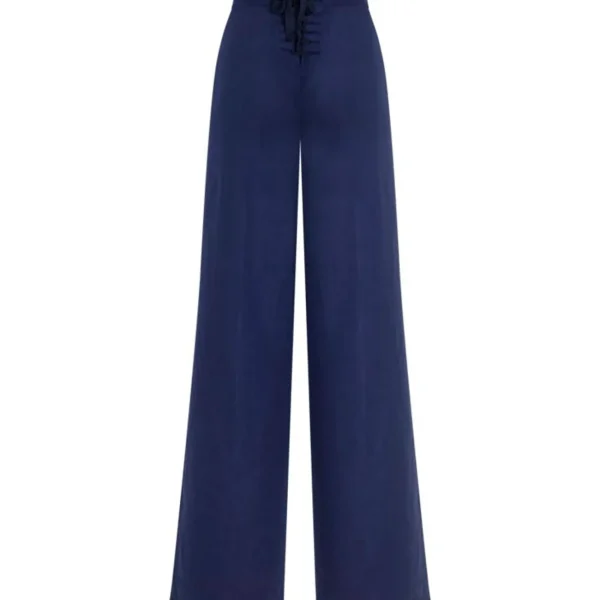 Flash Sale Ines de la Fressange Paris Liris summer pants in linen, Ines x Vilebrequin