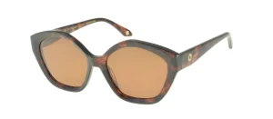 Store Ines de la Fressange Paris Marbled brown Marylin sunglasses