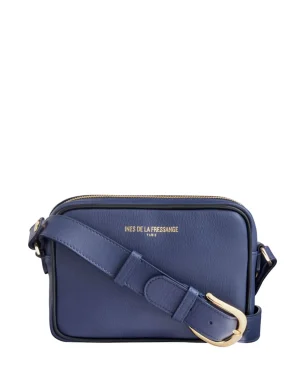 Store Ines de la Fressange Paris Marcia Navy banana bag