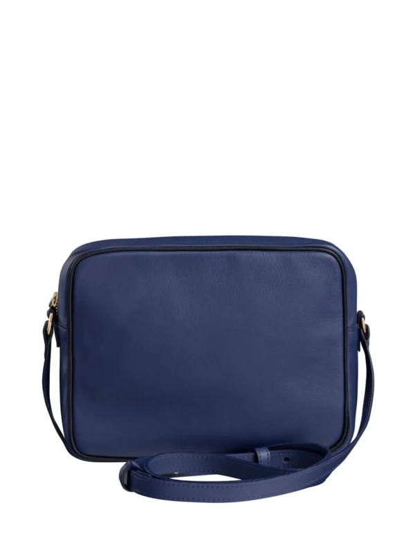 Store Ines de la Fressange Paris Marcia Navy banana bag