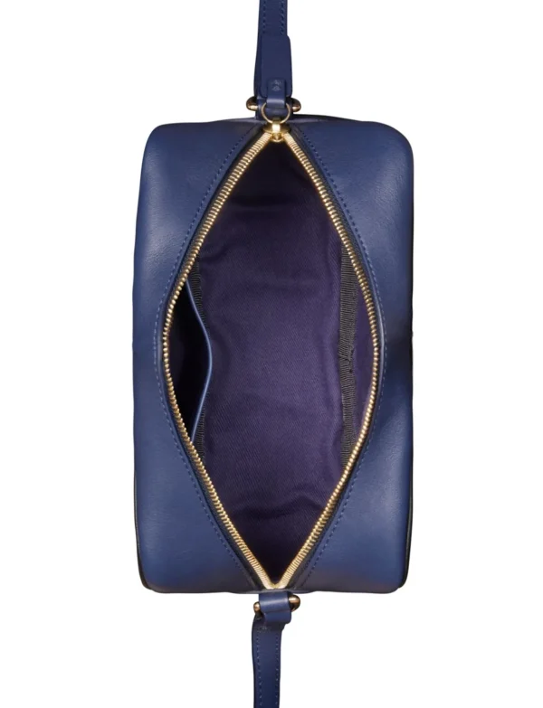 Store Ines de la Fressange Paris Marcia Navy banana bag