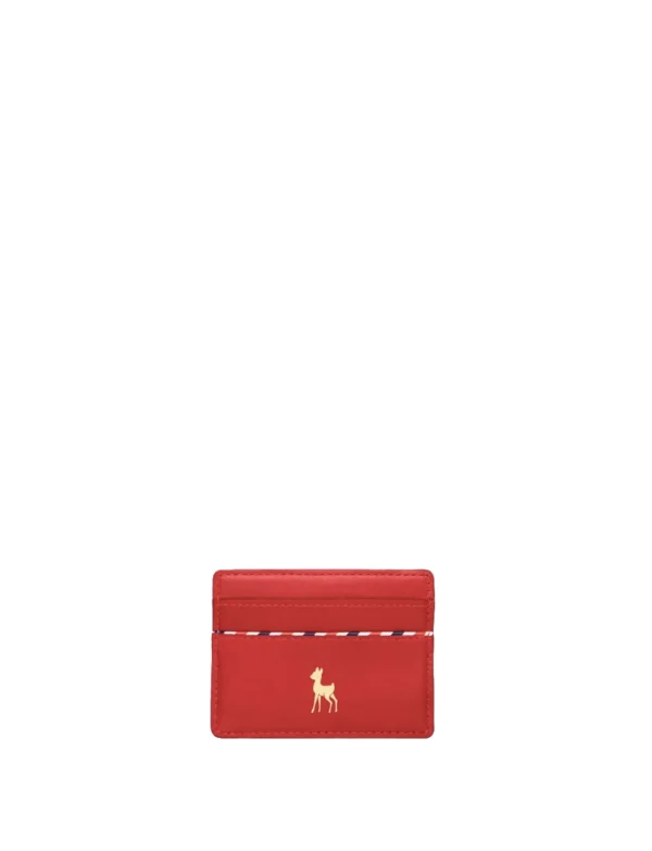 Outlet Ines de la Fressange Paris Marcia red cardholder