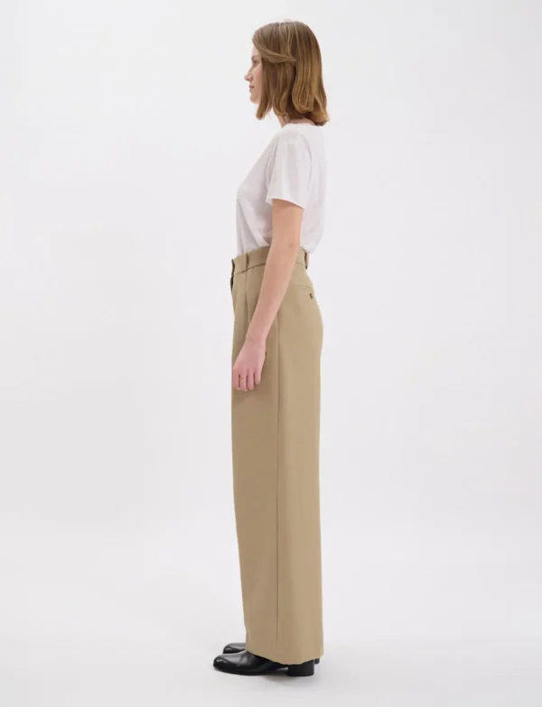 Store Ines de la Fressange Paris Marlène beige pants