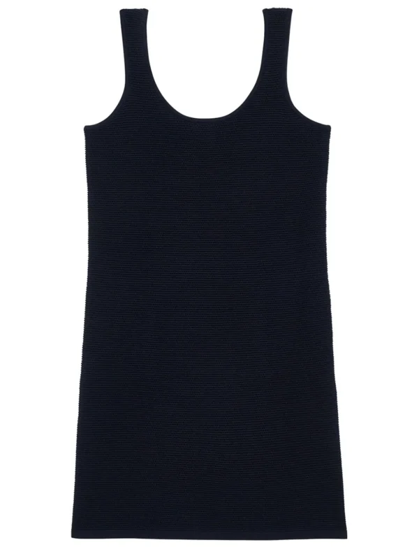 Online Ines de la Fressange Paris Martha Navy knit dress