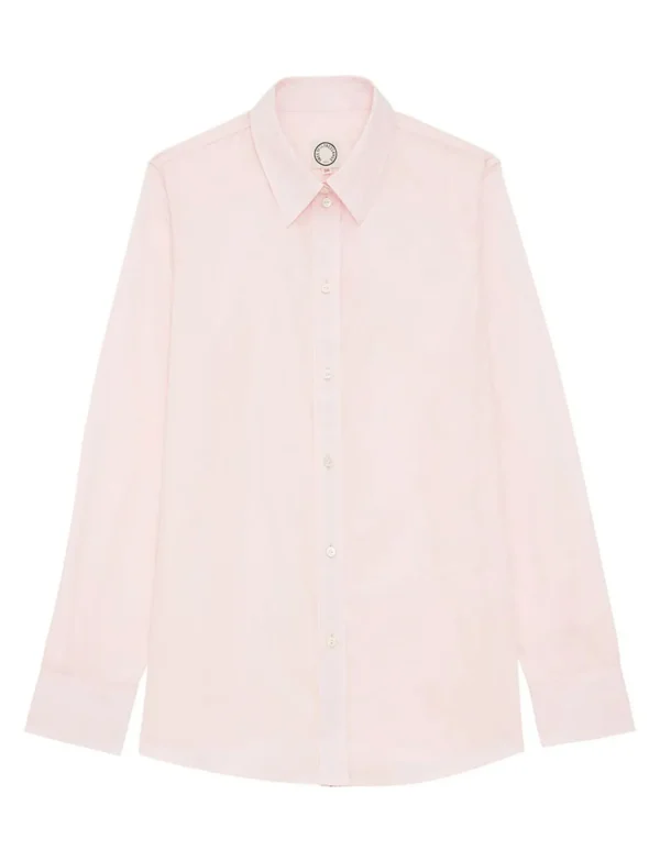 Cheap Ines de la Fressange Paris Martin pale pink shirt